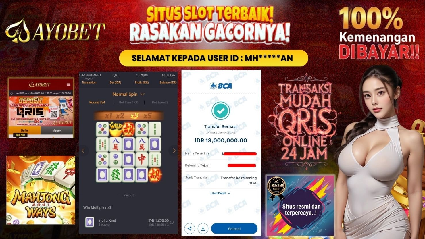 AYOBET JACKPOT SLOT MAHJONG WAYS